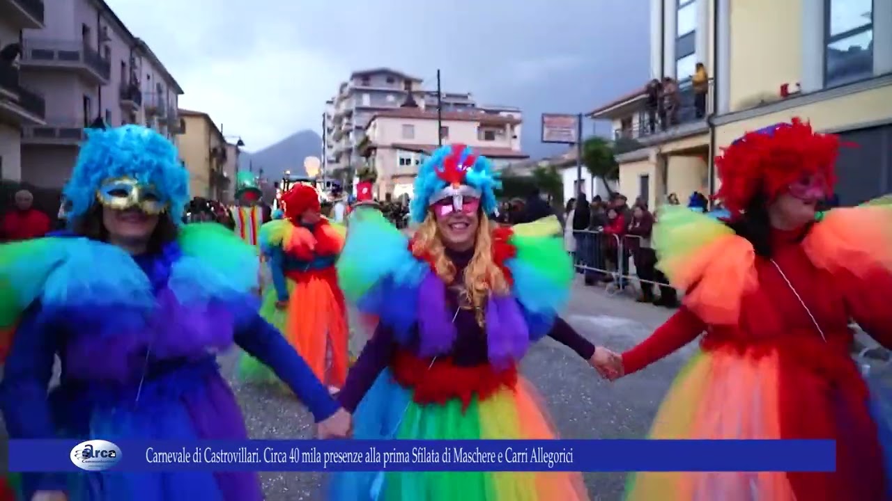 Carnevale Di Castrovillari Circa Mila Presenze Alla Prima Sfilata