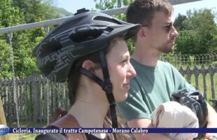 Ciclovia Inaugurato il tratto Campotenese Morano Calabro 24 maggio 2022