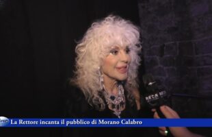 Donatella Rettore incanta il pubblico di Morano Calabro 16 luglio 2022