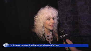 Donatella Rettore incanta il pubblico di Morano Calabro 16 luglio 2022