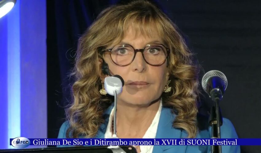 Giuliana De Sio e i Ditirambo aprono la XVII di SUONI Festival Castrovillari 27 luglio 2022