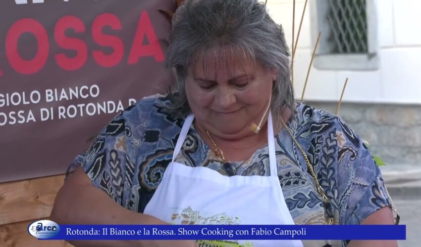 Rotonda il Bianco e la Rossa Show Cooking con Fabio Campoli e Maria Di Sanzo 2022