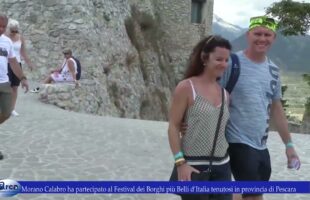 Morano Calabro ha partecipato al Festival dei Borghi più Belli d’Italia tenutosi in provincia di Pes