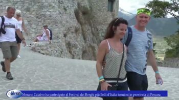 Morano Calabro ha partecipato al Festival dei Borghi più Belli d’Italia tenutosi in provincia di Pes