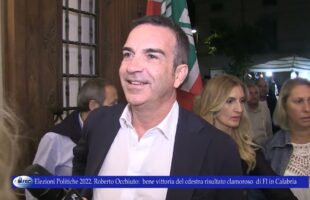 Elezioni Politiche 2022 Roberto Occhiuto bene vittoria del cdestra risultato clamoroso di FI in Cal