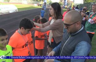 I° Memorial Raffaele Caruso organizzato dalla Tiger Running Club, ASD Parallelo 39, ASD Calabria Yon