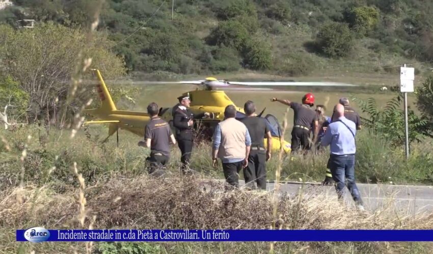 Incidente in c da Pietà a Castrovillari Un ferito 24 ottobre 2022