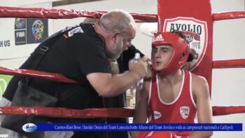 Castrovillari Boxe Davide Decio del Team Lamezia batte Alfano del Team Avolio e vola ai campionati