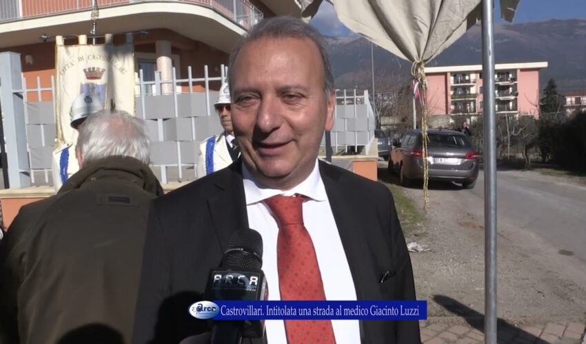 Castrovillari Intitolata una strada al medico Giacinto Luzzi 9 gennaio 2023