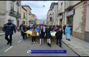 Manifestazione Diocesana della pace a Castrovillari 4 febbraio 2023