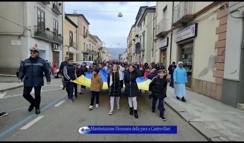 Manifestazione Diocesana della pace a Castrovillari 4 febbraio 2023