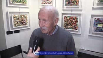 “Segni e Colori Tra Pieni e Vuoti” di Mimmo Sancineto