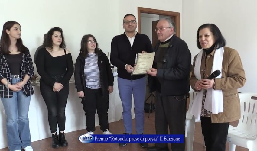 Premio “Rotonda, paese di poesia” II Edizione