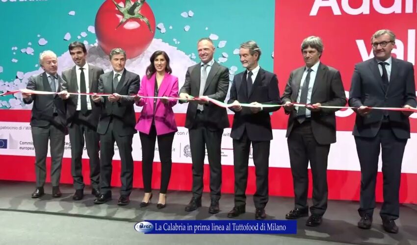 La Calabria in prima linea al Tuttofood di Milano