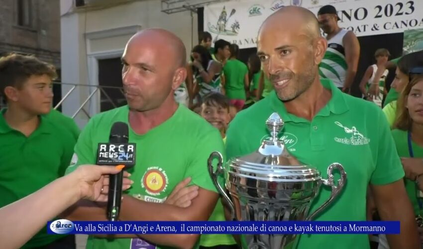 Mormanno. Alla Sicilia , il campionato nazionale di canoa e kayak