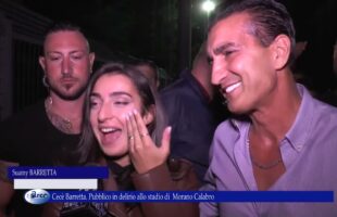 Cecè Barretta Pubblico in delirio allo stadio di Morano Calabro