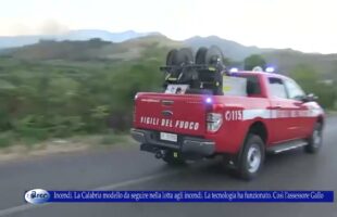 Incendi La Calabria modello da seguire nella lotta agli incendi La tecnologia ha funzionato