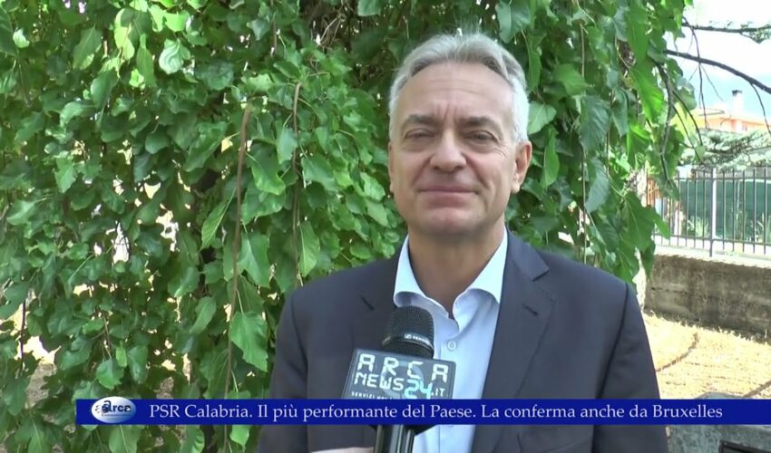 PSR Calabria il più performante del Paese La conferma anche da Bruxelles