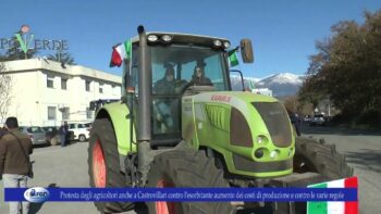 Protesta degli agricoltori a Castrovillari contro l’esorbitante aumento dei costi di produzione