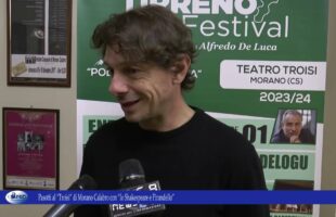 Pasotti al “Troisi” di Morano Calabro con “Io Shakespeare e Pirandello”