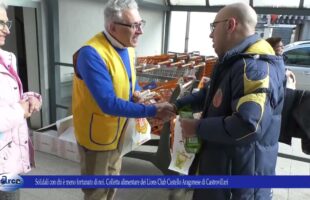 Solidali con chi è meno fortunato di noi Colletta alimentare dei Lions Club Castello Aragonese