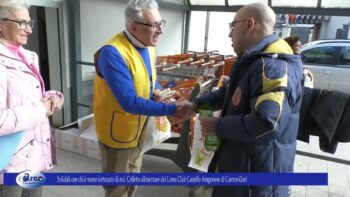 Solidali con chi è meno fortunato di noi Colletta alimentare dei Lions Club Castello Aragonese