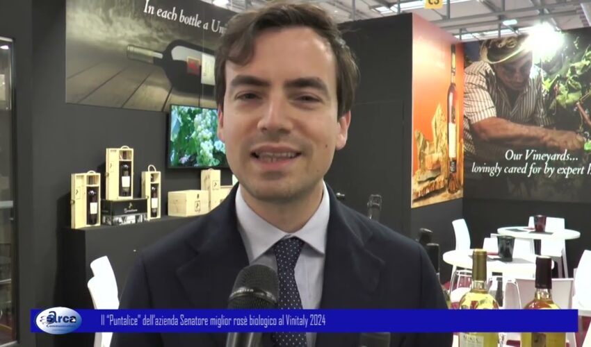 Il “Puntalice” dell’azienda Senatore miglior rosè biologico al Vinitaly 2024