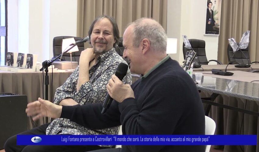 Luigi Fontana presenta a CV “Il mondo che sarà. La storia della mia via, accanto al mio papà