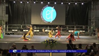 38^ Estate Internazionale del Folklore e del Parco del Pollino coreografia di Tilde Nocera