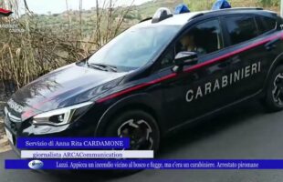 Luzzi Appicca un incendio vicino al bosco e fugge, ma c’era un carabiniere Arrestato piromane