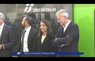 Inaugurato il nuovo treno ‘Blues’ di Trenitalia per la Calabria