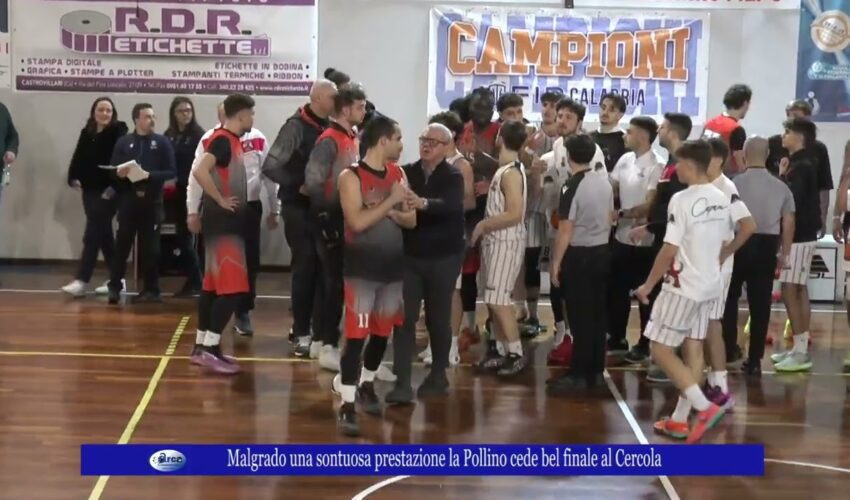 Malgrado una sontuosa prestazione la Pollino cede nel finale al Cercola