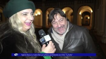 Sigfrido Ranucci a Castrovillari per la Befana del Poliziotto con il libro “La Scelta”